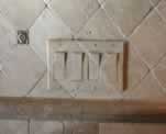 Faux Outlet Plates to match Tile